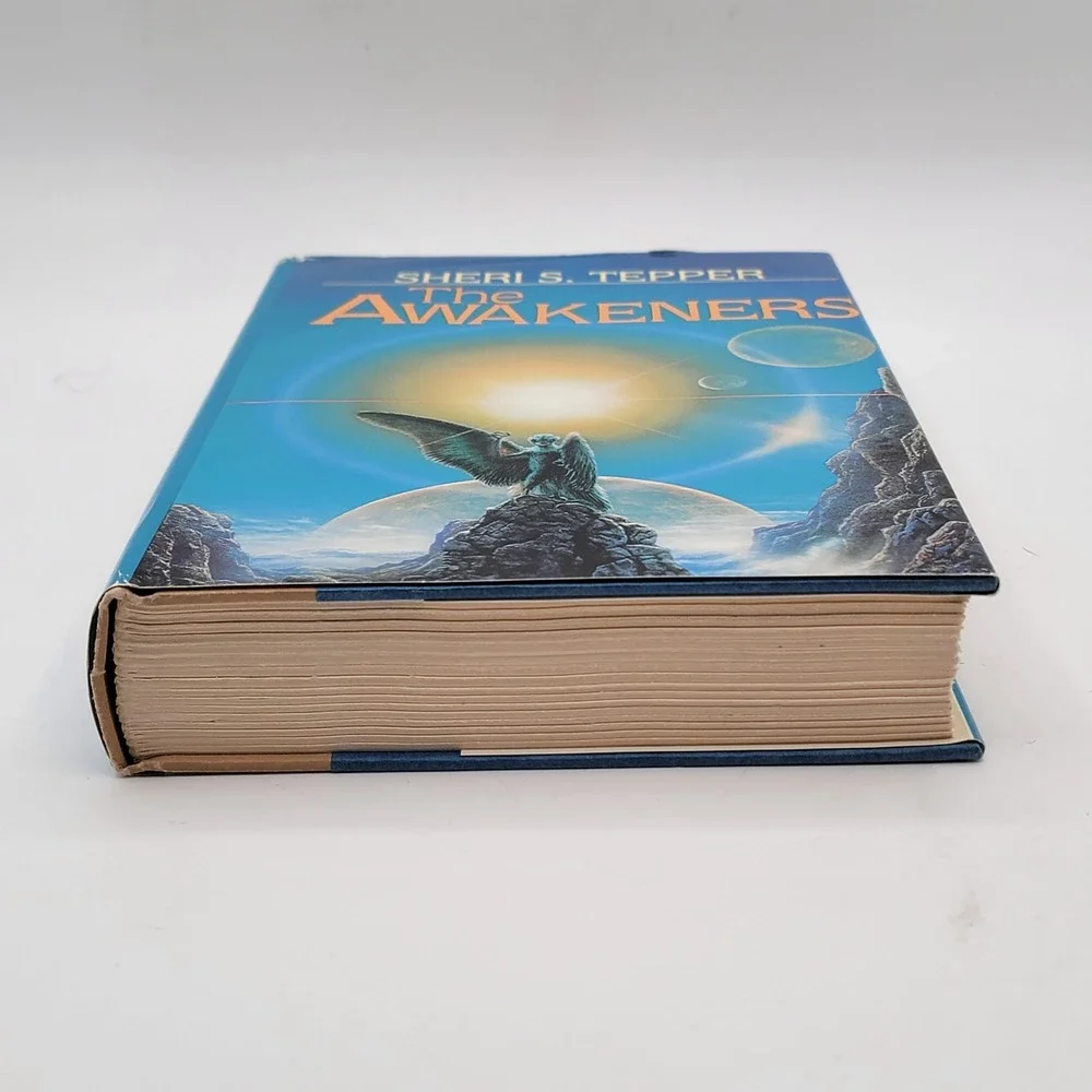 Sheri S. Tepper The Awakeners Hardcover Book Club Edition Sci-Fi‎ Omnibus Good